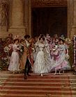 Famous Church Paintings - The Wedding, Church Of St. Roch, Paris